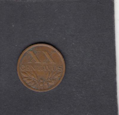 Beschrijving: 20 Centavos  